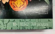 LEGO Pretty Pink Flower Bouquet 10342 Sealed - Photo 3