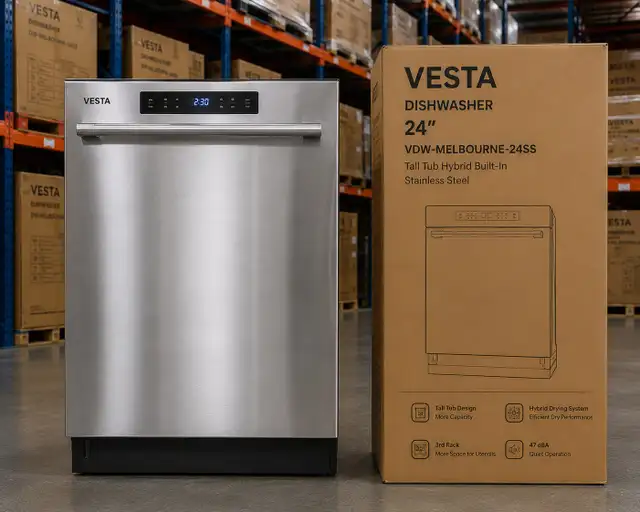 Vesta 24' Dishwasher | Affordable Price than Market