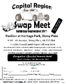11th Annual Fall Capital Region Automotive Swap Meet