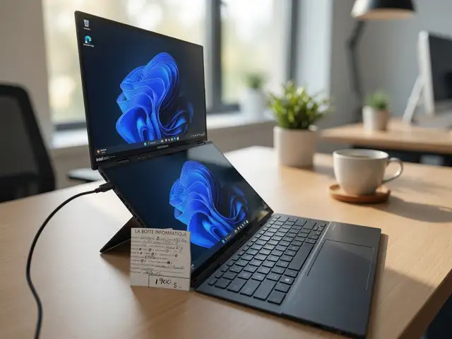 Laptop Asus Zenbook Duo – Double écran Ultra-performant