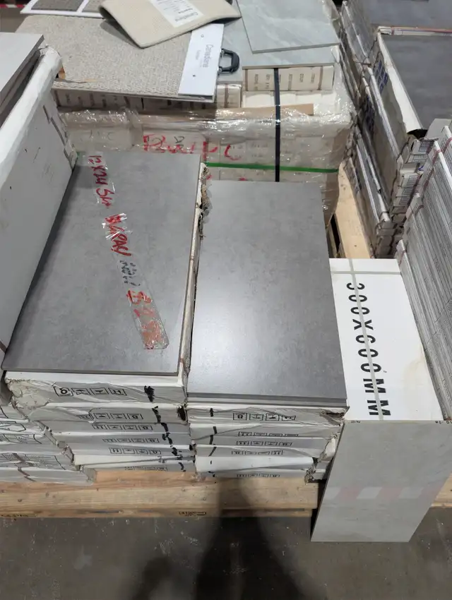 $1.69 12x24 CHARCOAL TILE IN STORE - SQUAREFOOT FLOORING BARRIE