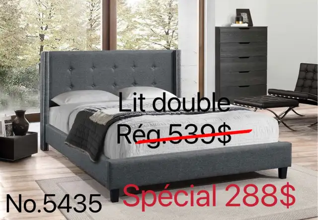 TOUT EST NEUF!! Des lits et des meubles à Liquidation!!