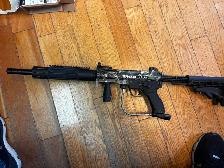 Paintball gun. Tippman A5.  With sniper barrel in good shape - Photo 2