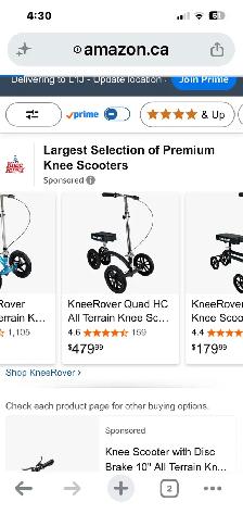 knee scooter - Photo 2