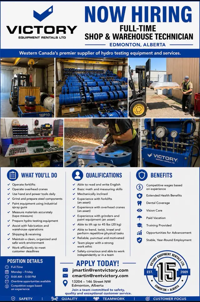 Employment opportunity