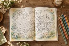Personalized Children's Story & Coloring Book - Custom Family Gi