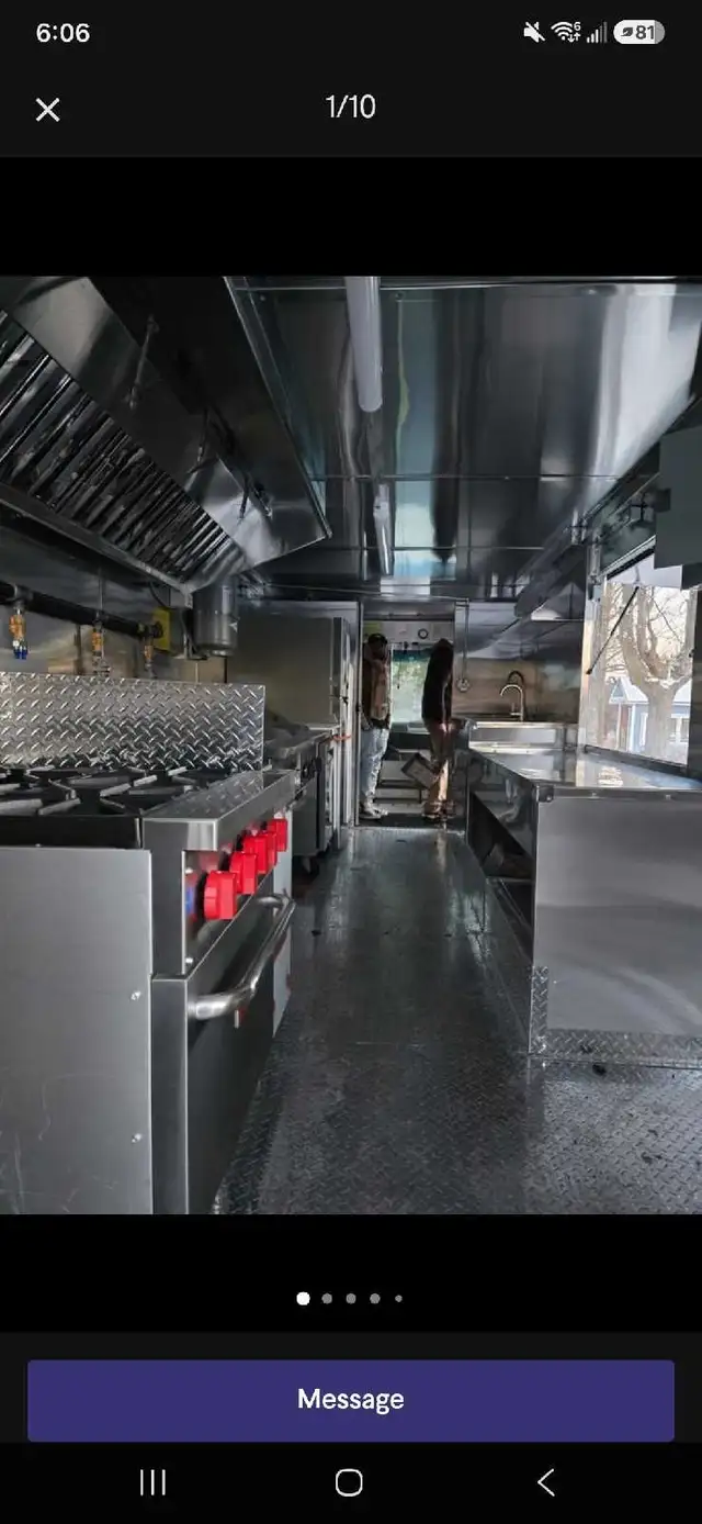 Italian food truck  cook