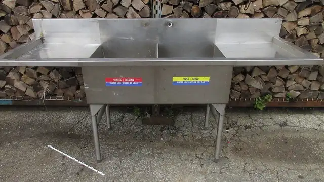 Heavy Duty Pure Stainless Commercial Sink - $100