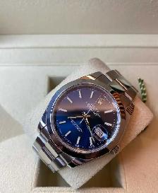 Rolex Datejust 41 Blue Dial – Oyster Bracelet – Brand New - Photo 2