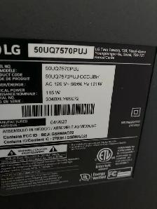 50 inch LG 4k tv 50UQ7570PUJ - Photo 2