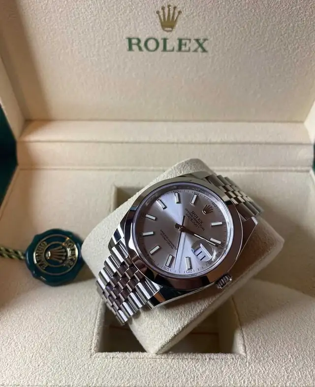 Rolex Datejust 41 Silver Dial – Jubilee Bracelet