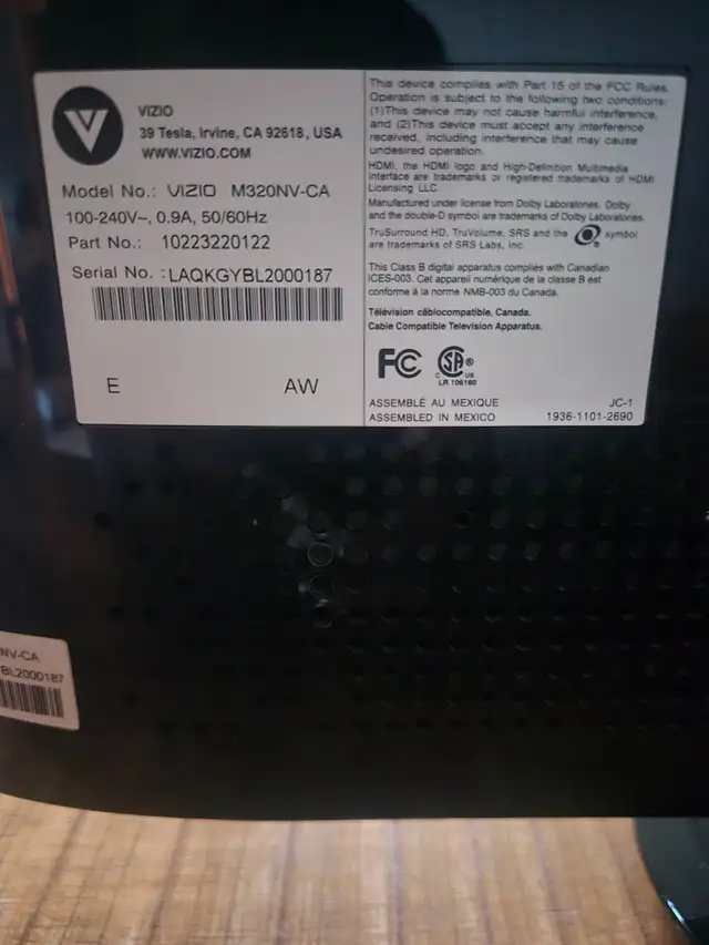 32' Vizio Television