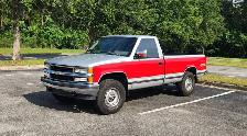 1994 Chevy K2500 4x4 NV4500 5 Speed NO RUST - Photo 2