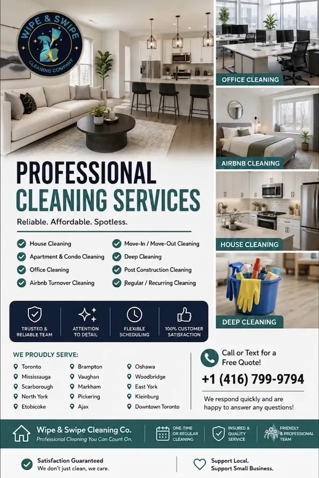 Professional House & Office Cleaning Services |Free Quotes