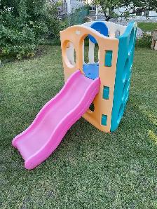 Littke Tykes Wave Climber with Slide