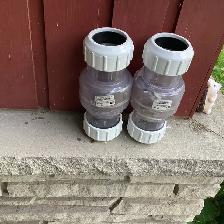 NEW 2'' CLEAR SWING  PCV CHECK VALVE