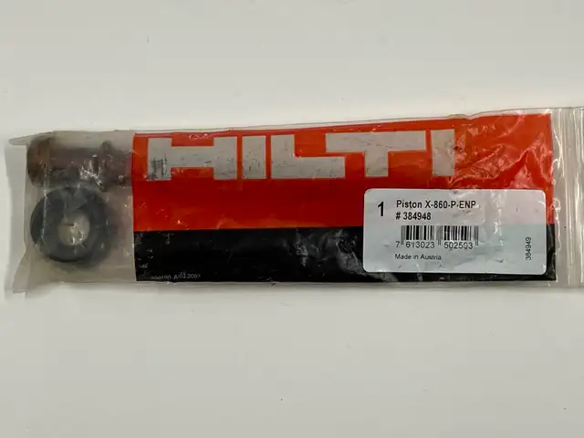 New! Hilti Piston X-860-P-ENP Replacement Driving Rod #384948