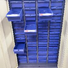 48Medium Drawer Parts Cabinet w/Door Iron Storage Cabinet 054555 - Photo 5