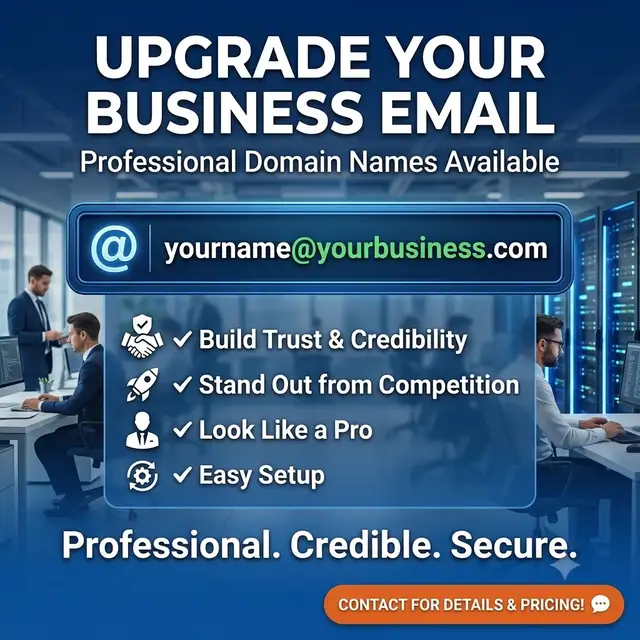 Professional Business Email Addresses