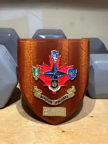 Vintage Canadian Forces Military Plaque Collection – 7 Pieces