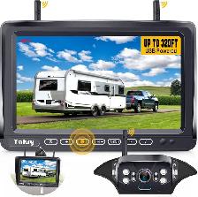RV Backup Camera Wireless Plug and Play: Pre-Wired for Furrion S