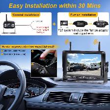 RV Backup Camera Wireless Plug and Play: Pre-Wired for Furrion S - Photo 3