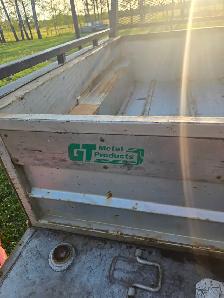 Truck box skid, 2 tidy tanks 300 gallon and 600 gallon, tool box