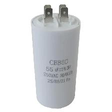 Garage Door 55 MFD 250V CBB60 Capacitor for Single Phase Motor,