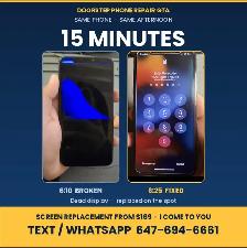 Cracked Screen Fixed AT YOUR DOOR in 30 Min - GTA Mobile Repair