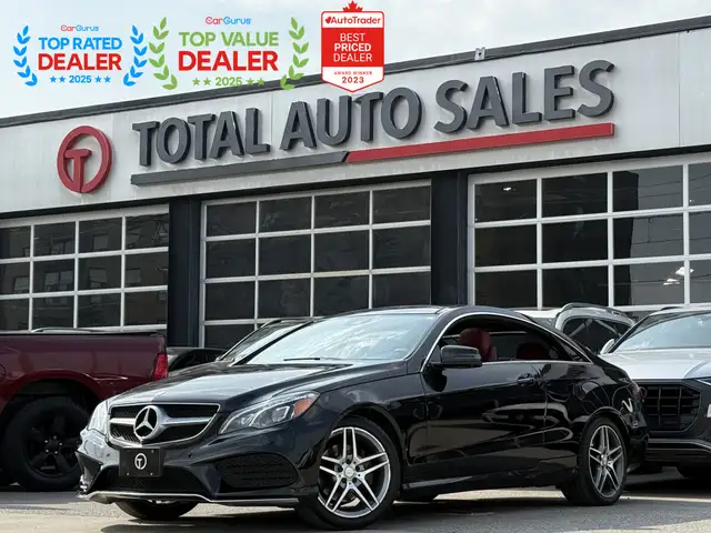 2014 Mercedes-Benz E-Class //AMG PKG | RED INT | ONE OWNER | MB