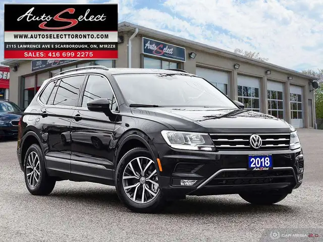 2018 Volkswagen Tiguan Comfortline 4Motion - AWD - Apple Carp...