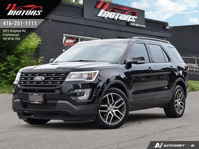 2017 Ford Explorer 4WD 4dr Sport | LOADED ONE OWNER| CERTIFIED