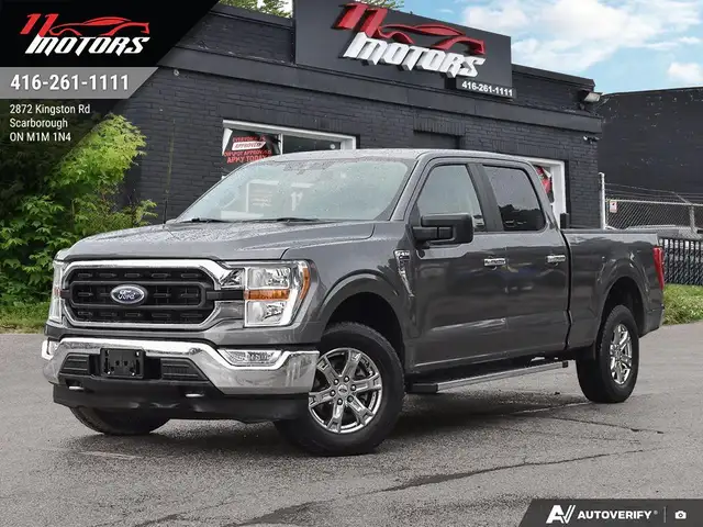 2021 Ford F-150 XL 4WD SuperCrew 6.5' Box | LOW KMS