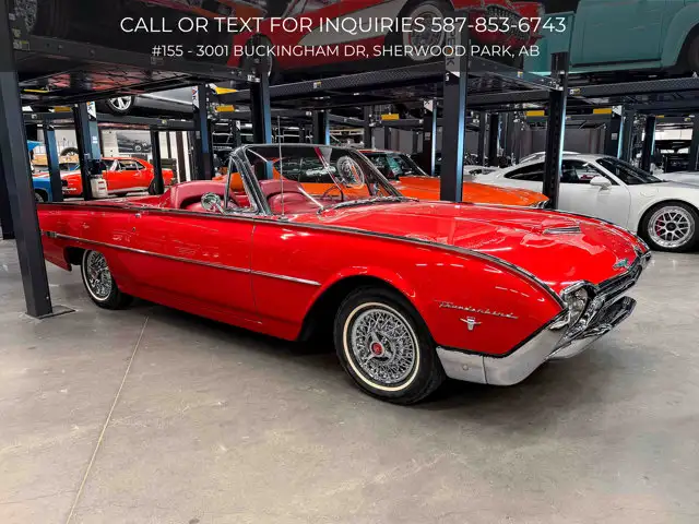 1962 Ford Thunderbird | Power Windows & Top | Red Interior