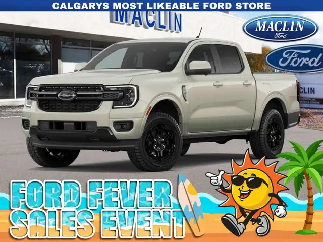 2026 Ford Ranger LARIAT | BLACK APPEARANCE PACKAGE