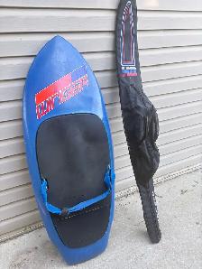 HO Sports Graphite T4 Slalom Ski and Winger Kneeboard