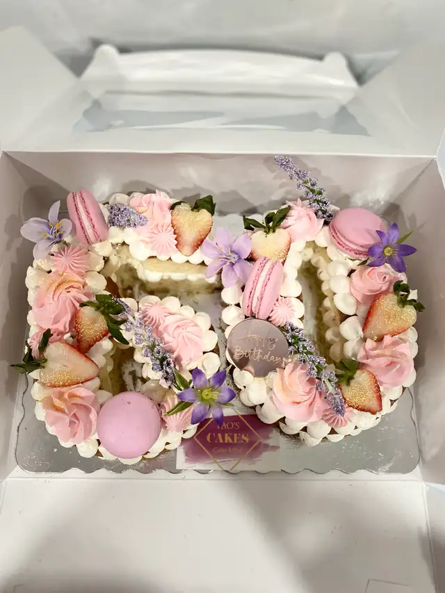 Number Cakes , Letter cakes, Milton Bakery Halton