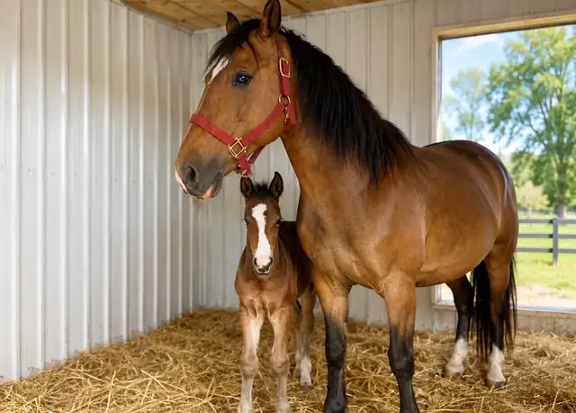 cheval buckskin