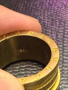 Men’s BVLCARI B.Zero1 ring - Photo 2