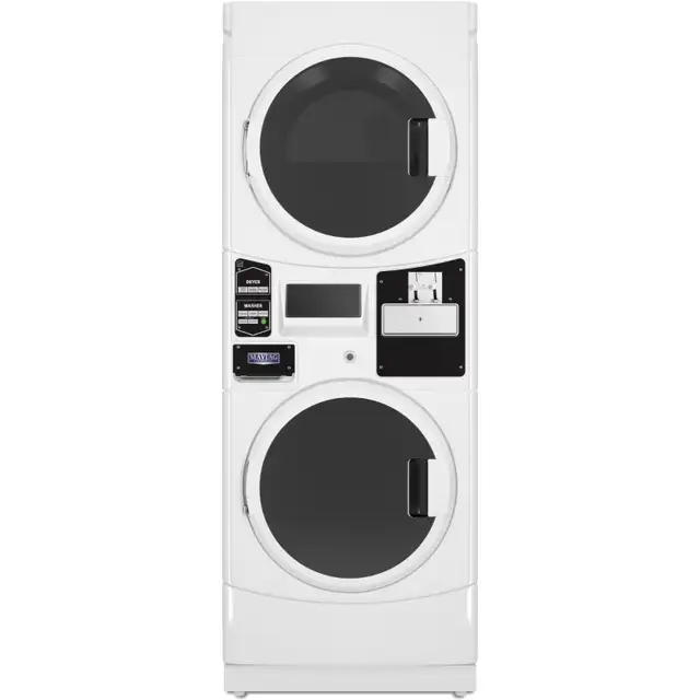 Maytag Commercial sécheuses et laveuse superposées MLE22PDAZW