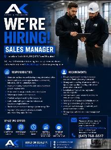 Construction Sales Manager- Commission Based