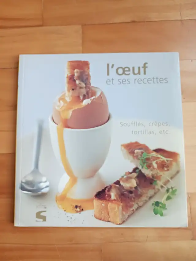 LIVRE L'OEUF ET SES RECETTES LIVRAISON GRATUITE