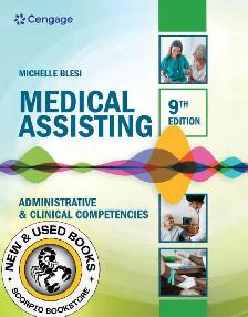 Student Workbook for Blesi's Medical Assisting 9E 9780357502822