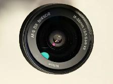 NIKON DX AF-S 18-55 VR - SEE PICS -WORKS BUT LOOSE FRONT ELEMENT - Photo 2