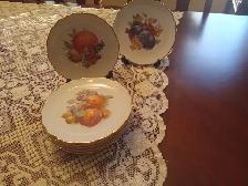 FRUIT/DESSERT PLATES- MADE IN BAVARIA -GERMANY - Photo 7