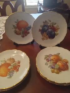 FRUIT/DESSERT PLATES- MADE IN BAVARIA -GERMANY - Photo 10