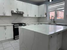 Calacatta Quartz Kitchen Countertop & Island - Photo 3