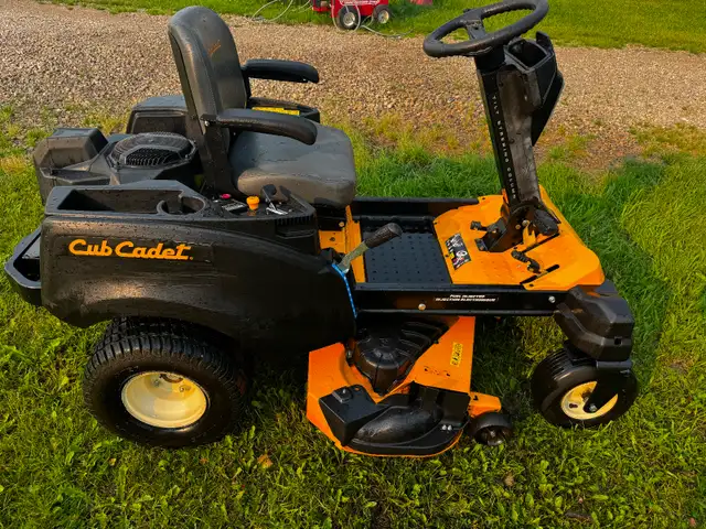 Cub Cadet Zero Turn lawn mower with steering wheel