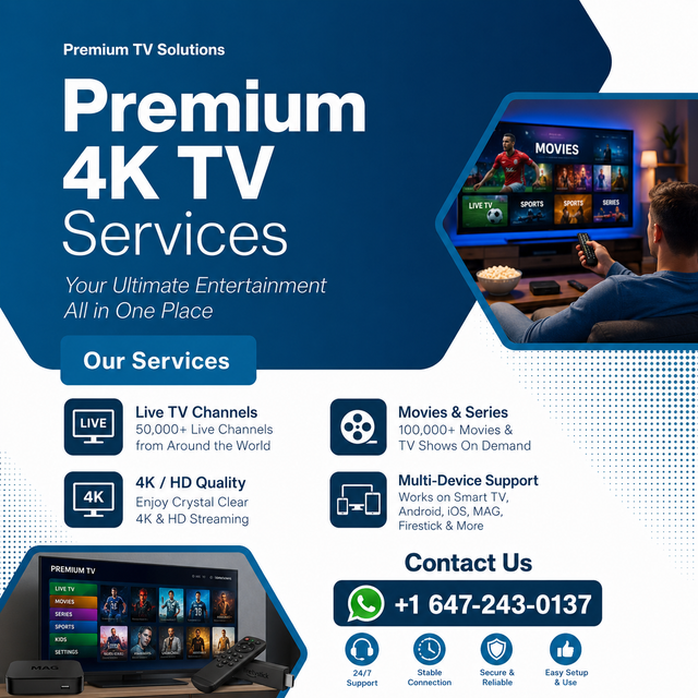 Premium tv subscription - buffering free