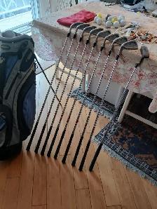 Bâtons de Golf GAUCHER-MIZUNO avec SAC
